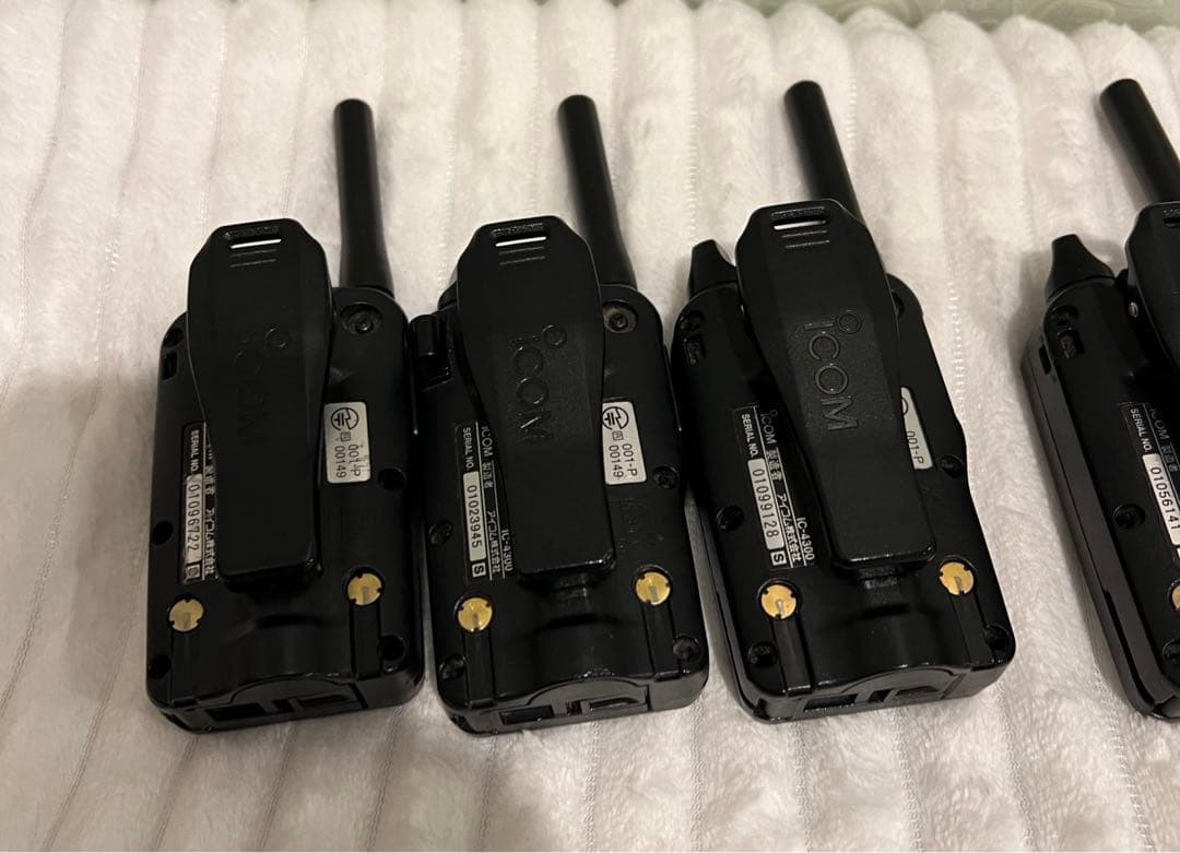 ICOM アイコム IC-4300 4個 BC-200/186 2個　セット