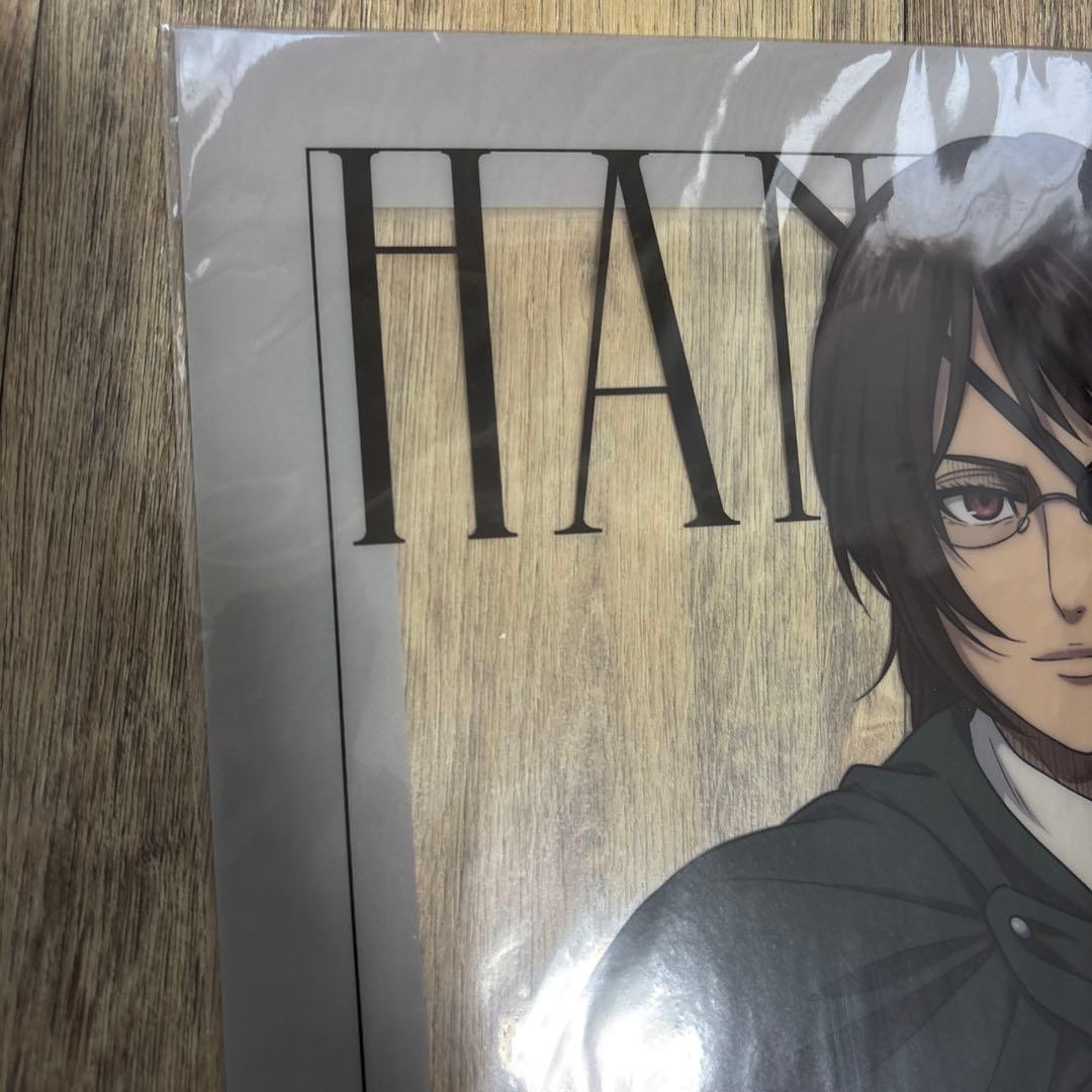 進撃の巨人 ハンジ ベースヤードトーキョー クリアポスター
