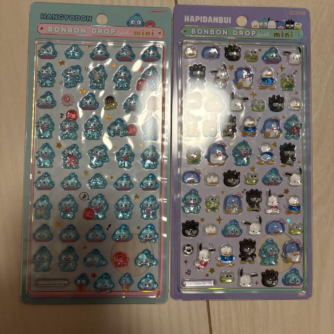 正規品　ボンボンドロップシール　たまごっち　しずくちゃん　サンリオ