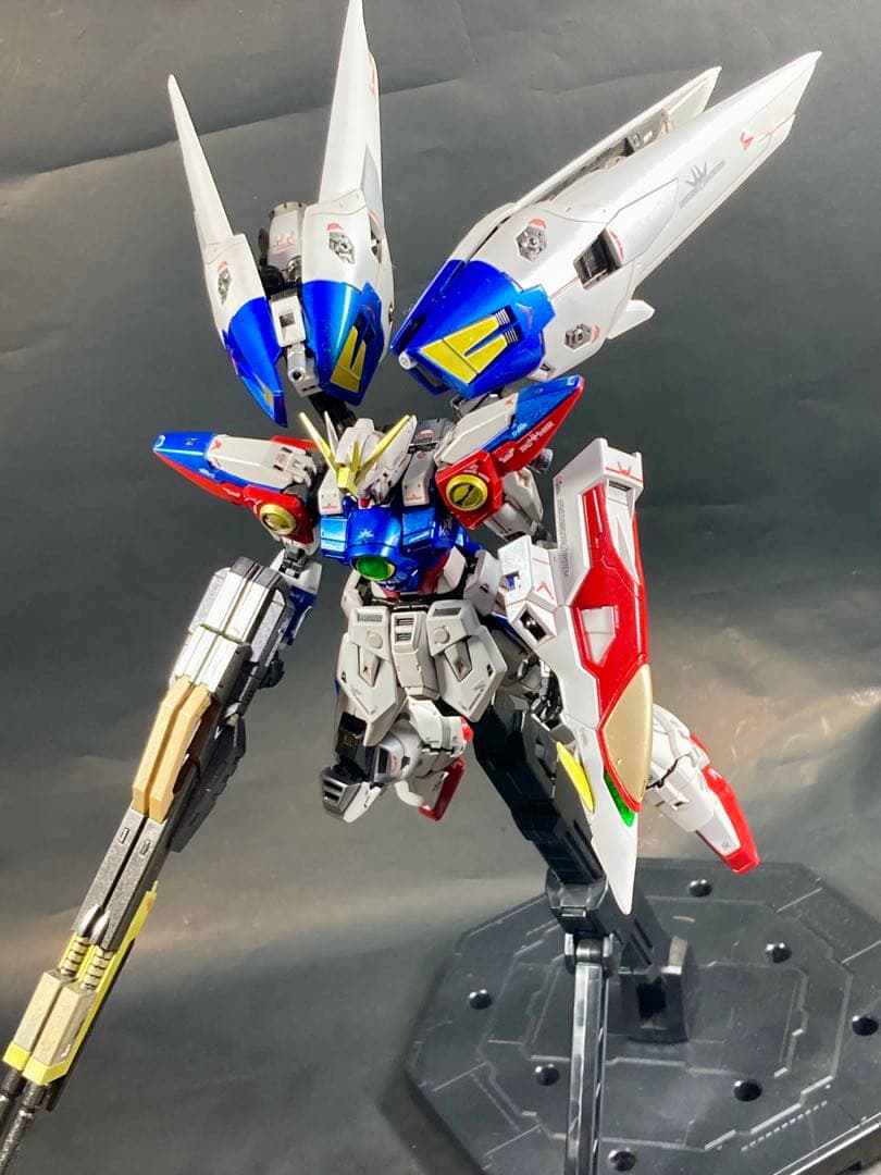 RG ウィングガンダムゼロ 全塗装済み完成品