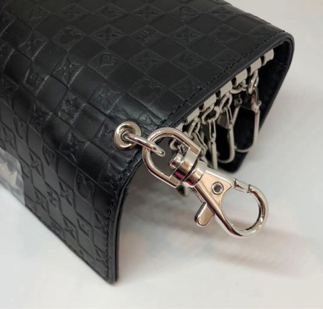 ☆未使用☆ ディズニー キングダムハーツ ☆ キーケース ブラック 日本製