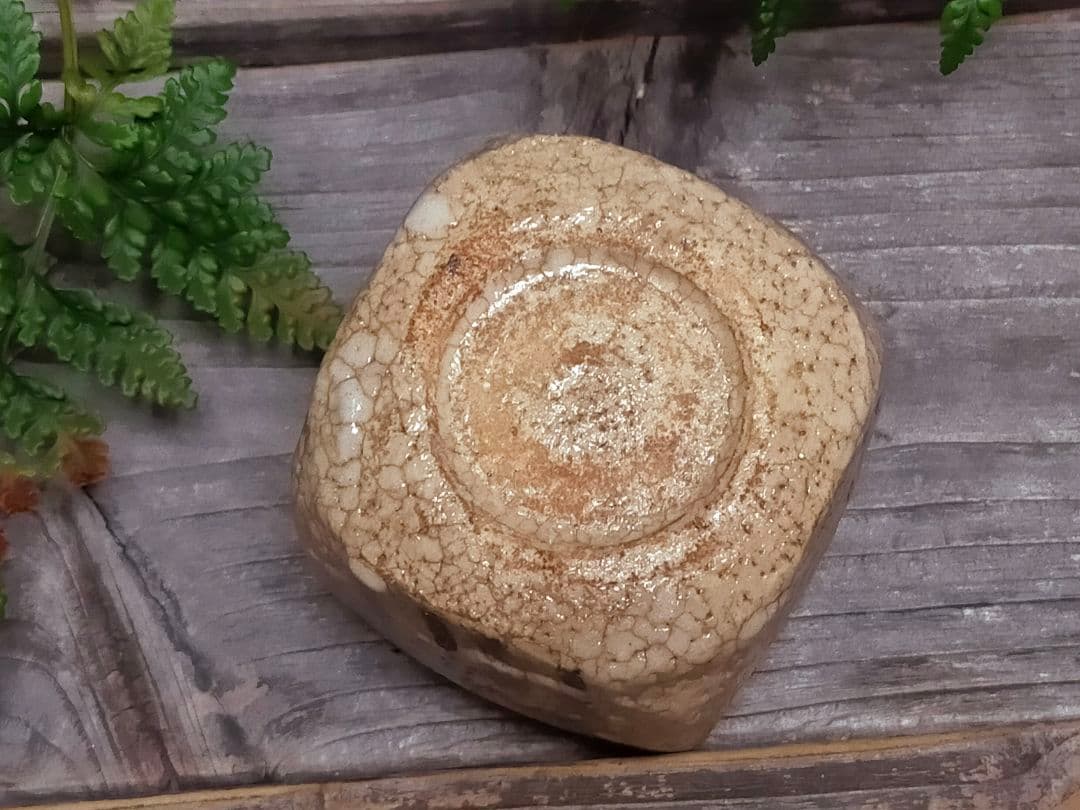 ♥絵志野　ぐい呑み　桐箱付き　⑱　志野　ぐい飲み　骨董品