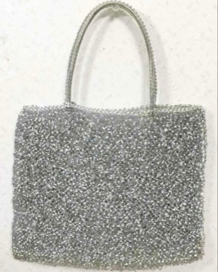 アンテプリマ　シルバー ワイヤーバッグ A4　ハンドバッグ