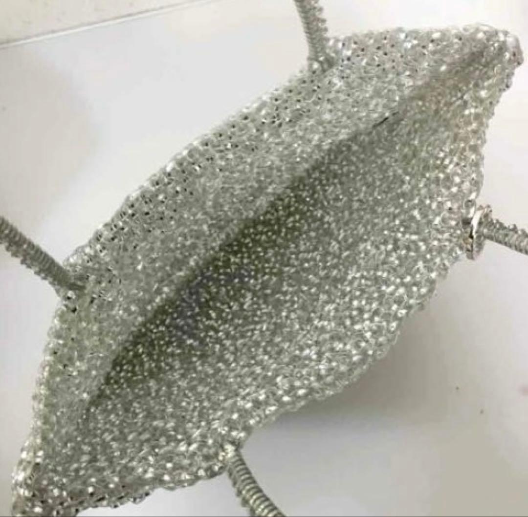 アンテプリマ　シルバー ワイヤーバッグ A4　ハンドバッグ