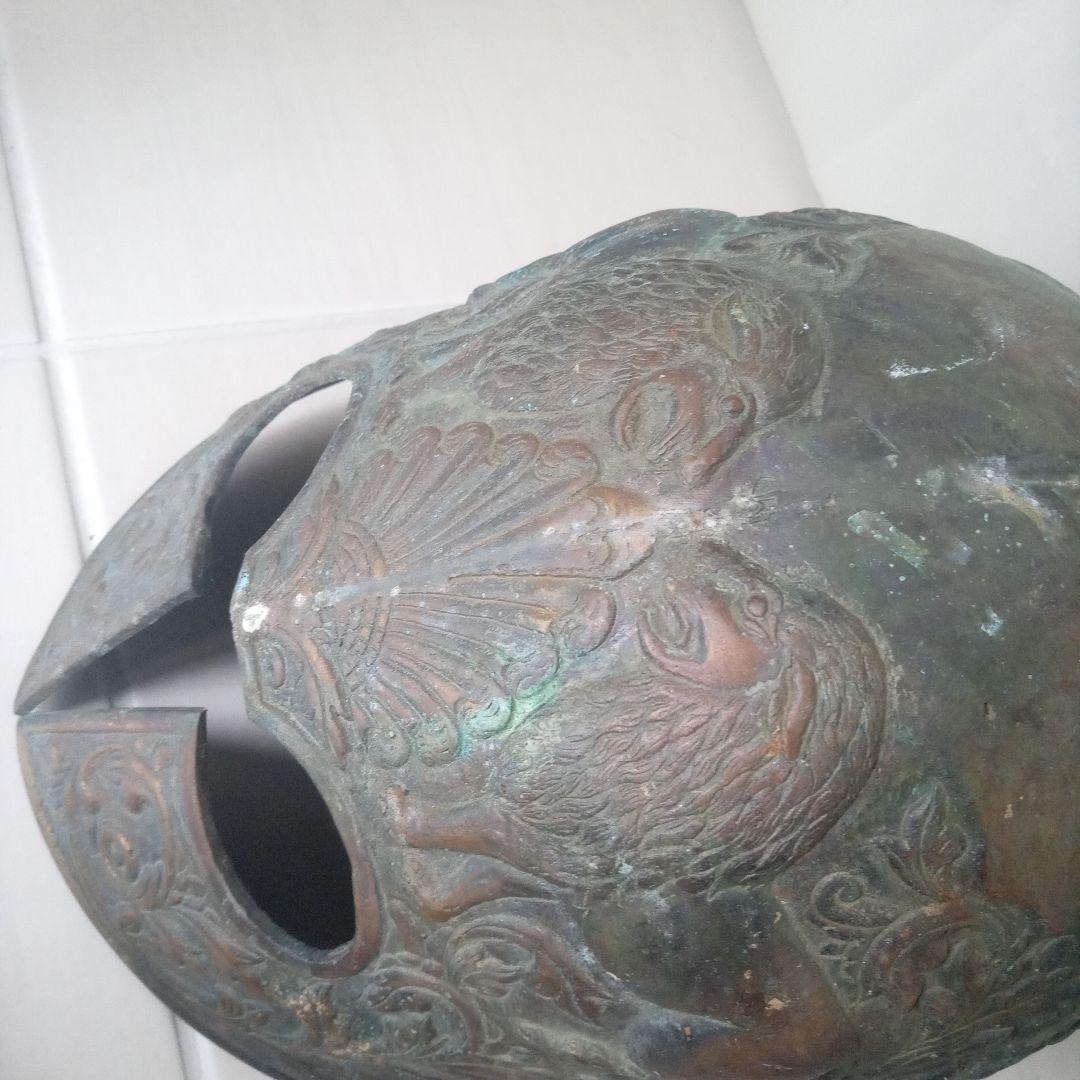 銅？真鍮？　鎧兜