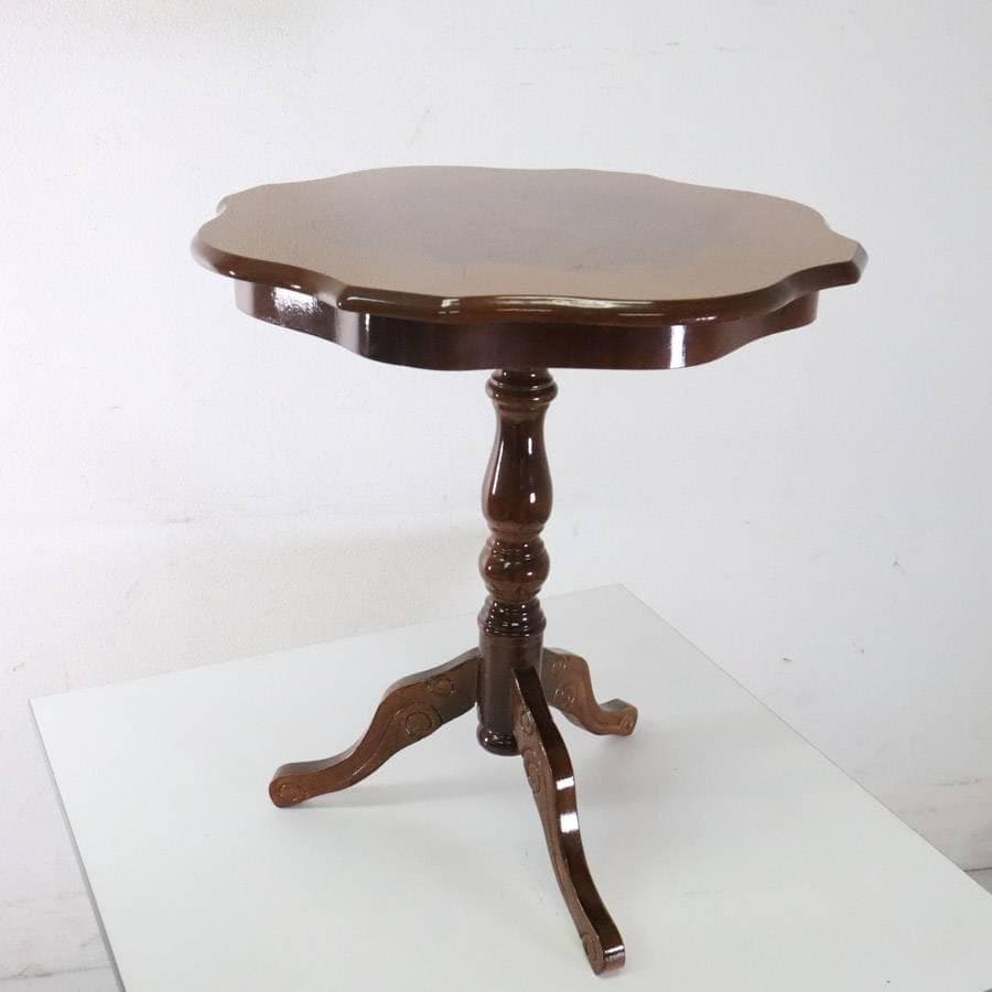 イタリア製 象嵌 サイドテーブル 丸テーブル コーヒーテーブル クラシカル家具