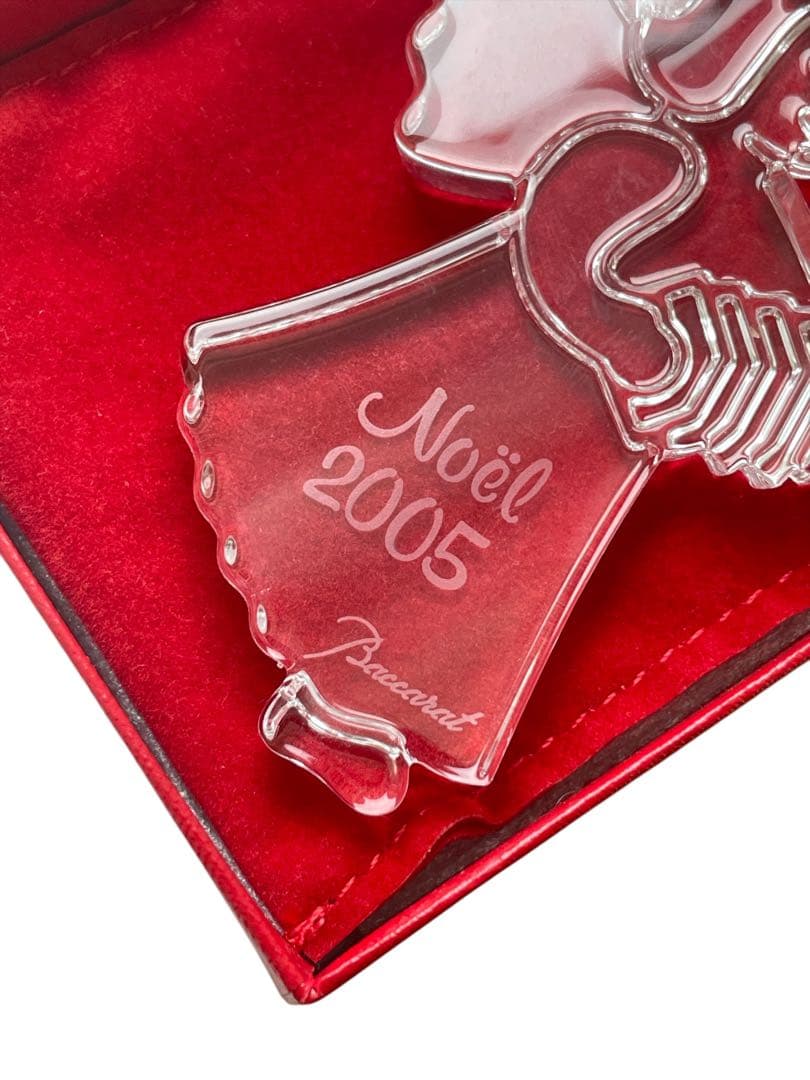 美品　バカラ　オーナメント　クリスマス　2005 ノエル　Noel