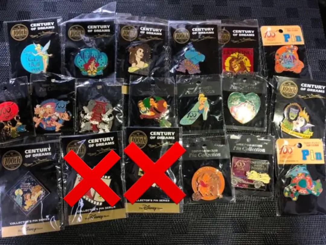 ディズニー ピンバッジ