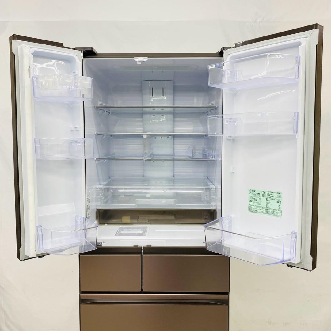 2024年製 三菱 冷蔵庫 608L 観音開き MR-WZ61J-XT