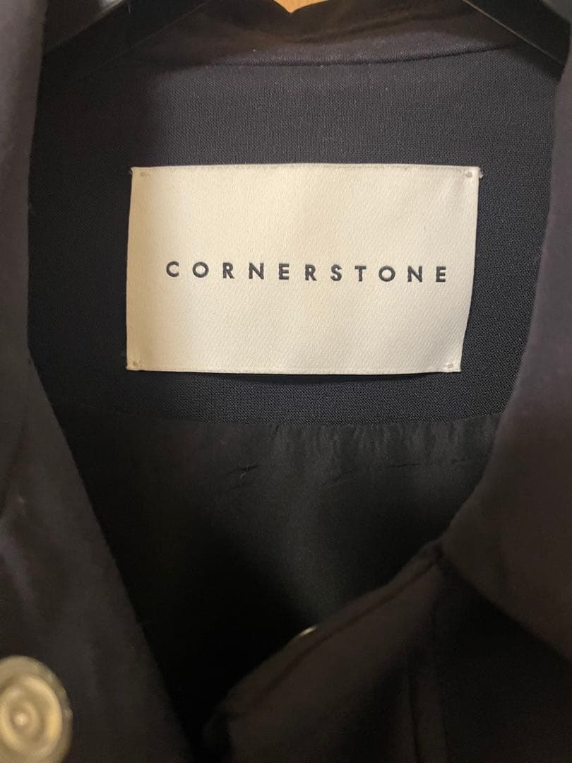希少46 タグ付きcornerstone 21ss pleats jacket