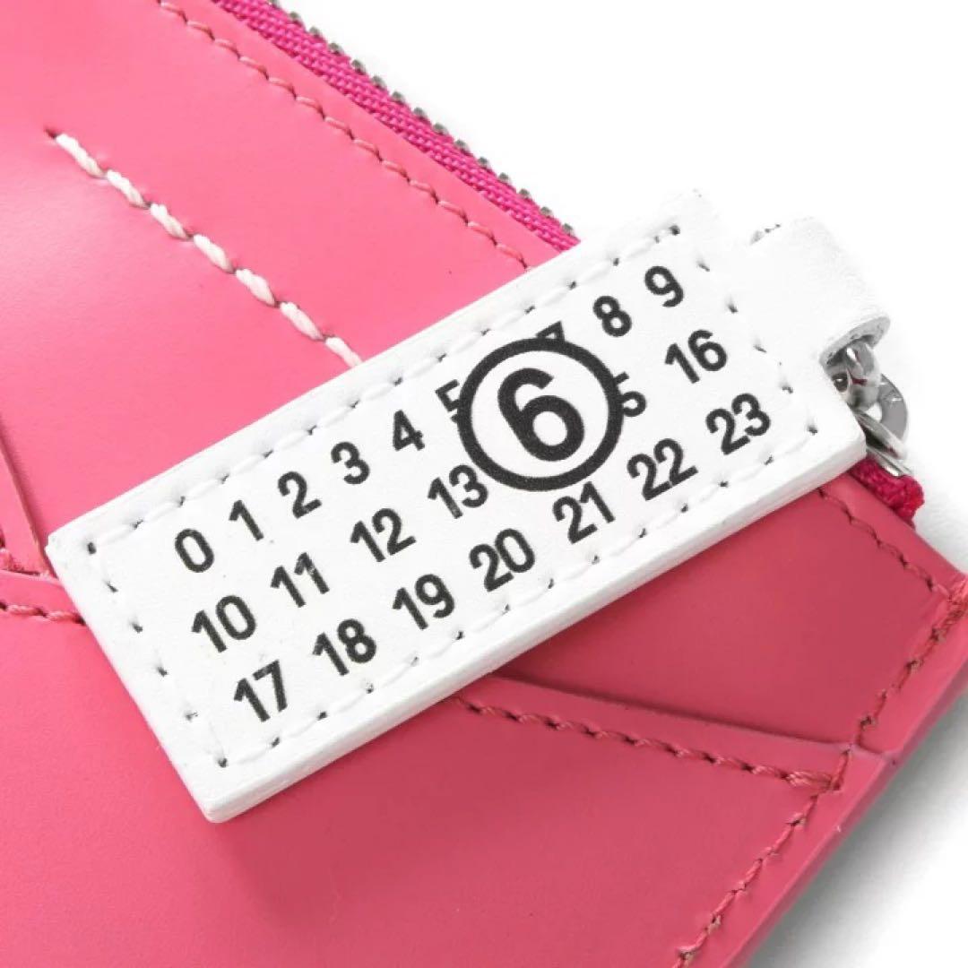 エムエム6メゾンマルジェラ ケース（小銭入れ）財布 サーモンピンク 新品