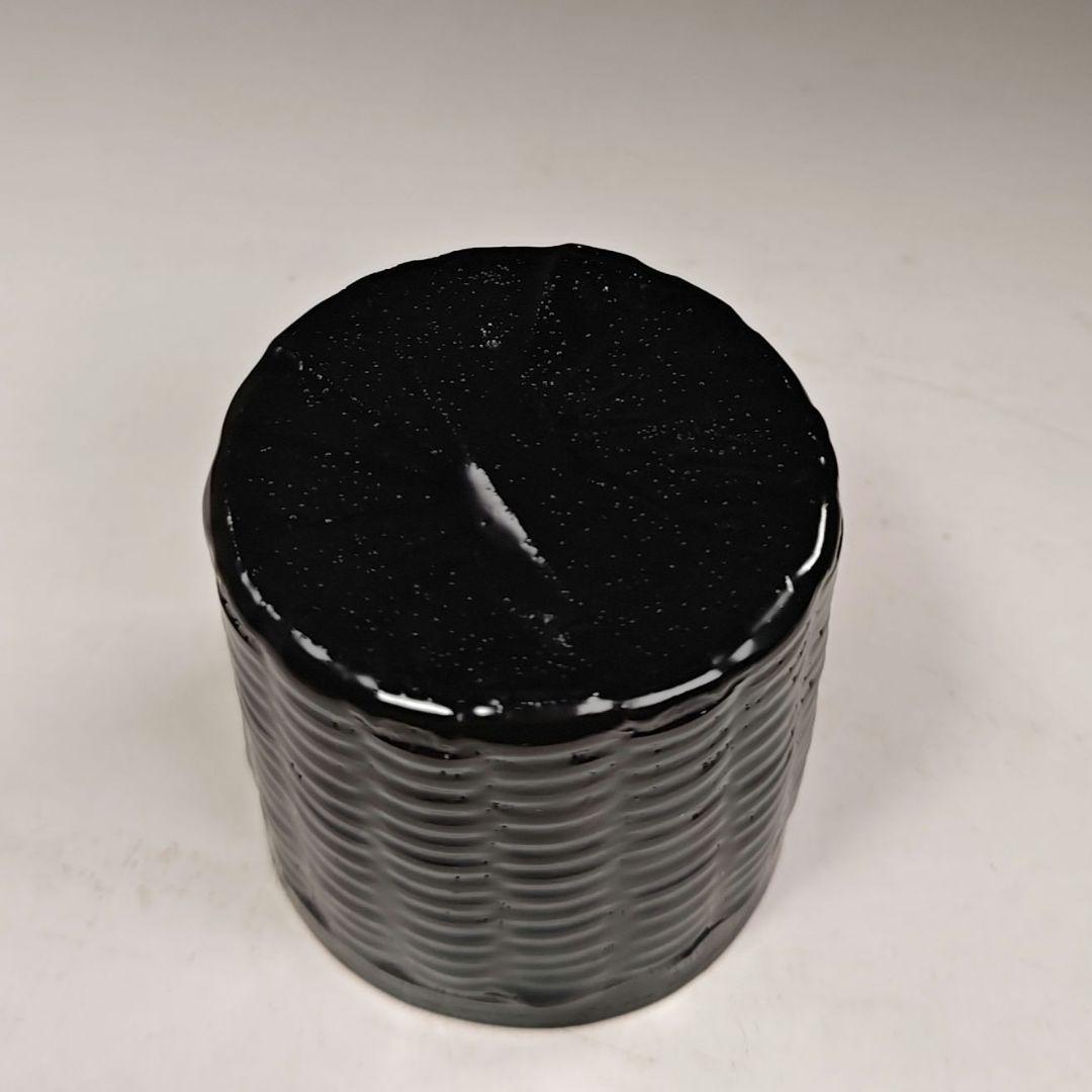 イ380 棗『塗師　中林星山』『柿蒔絵　篭棗　共箱』茶入　茶器　茶道具