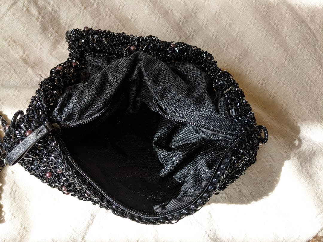 【20％値下げ】アンテプリマ　 黒 パーティーバッグ