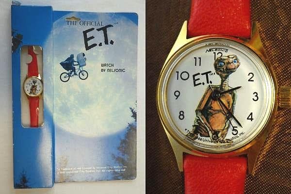 激レア★未使用★1982年 E.T. ヴィンテージ 手巻き腕時計【稼働品】映画