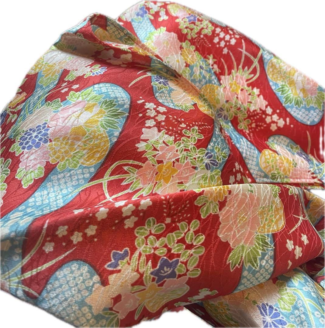 花柄 浴衣　等身大 ペコちゃん