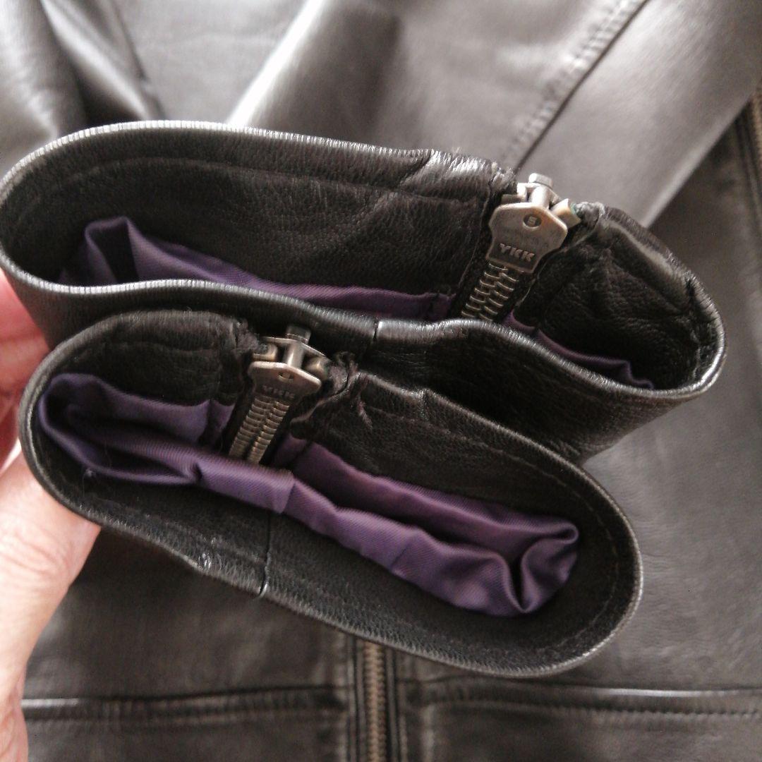 Paul Smith ブラックレザーシングルライダース