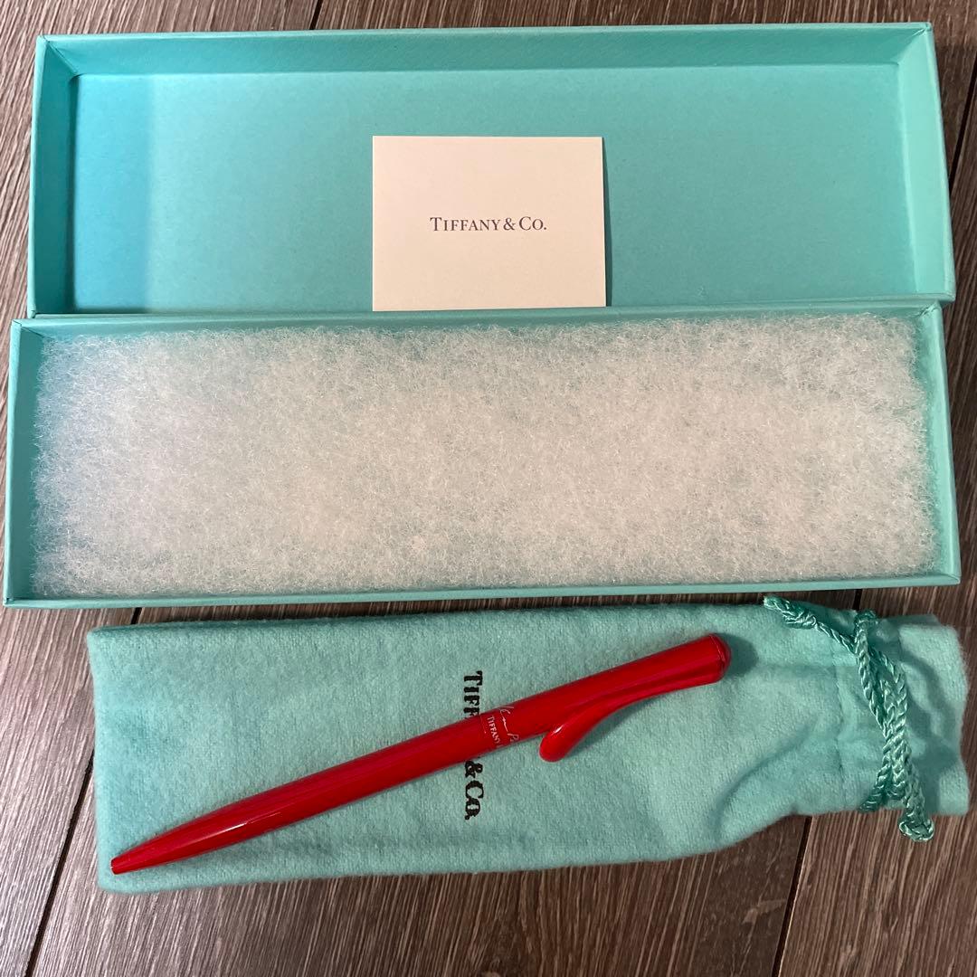 新品未使用⭐︎Tiffany& Co. ボールペン 赤
