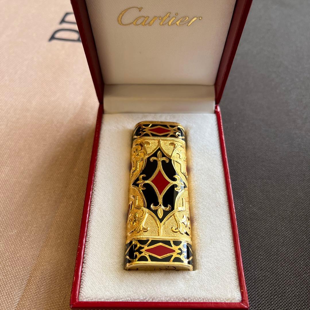 カルティエ　ライター　七宝