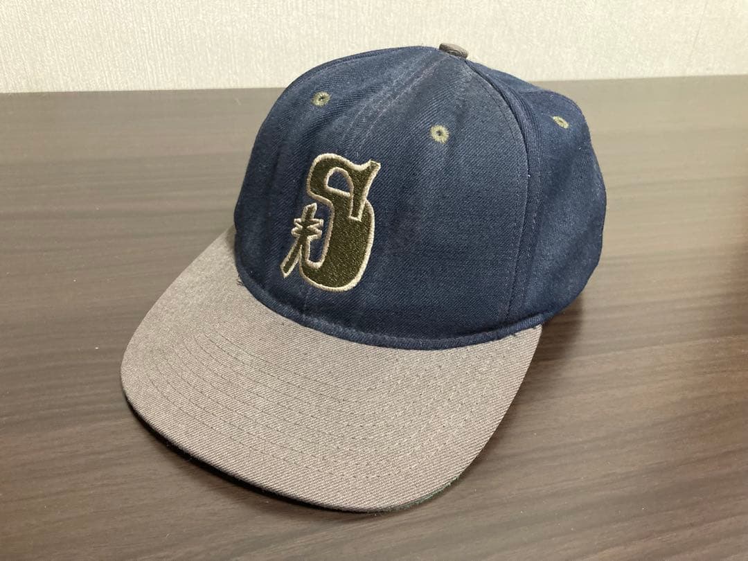 【破損あり】90's Stussy VINTAGE CAPステューシー OLD