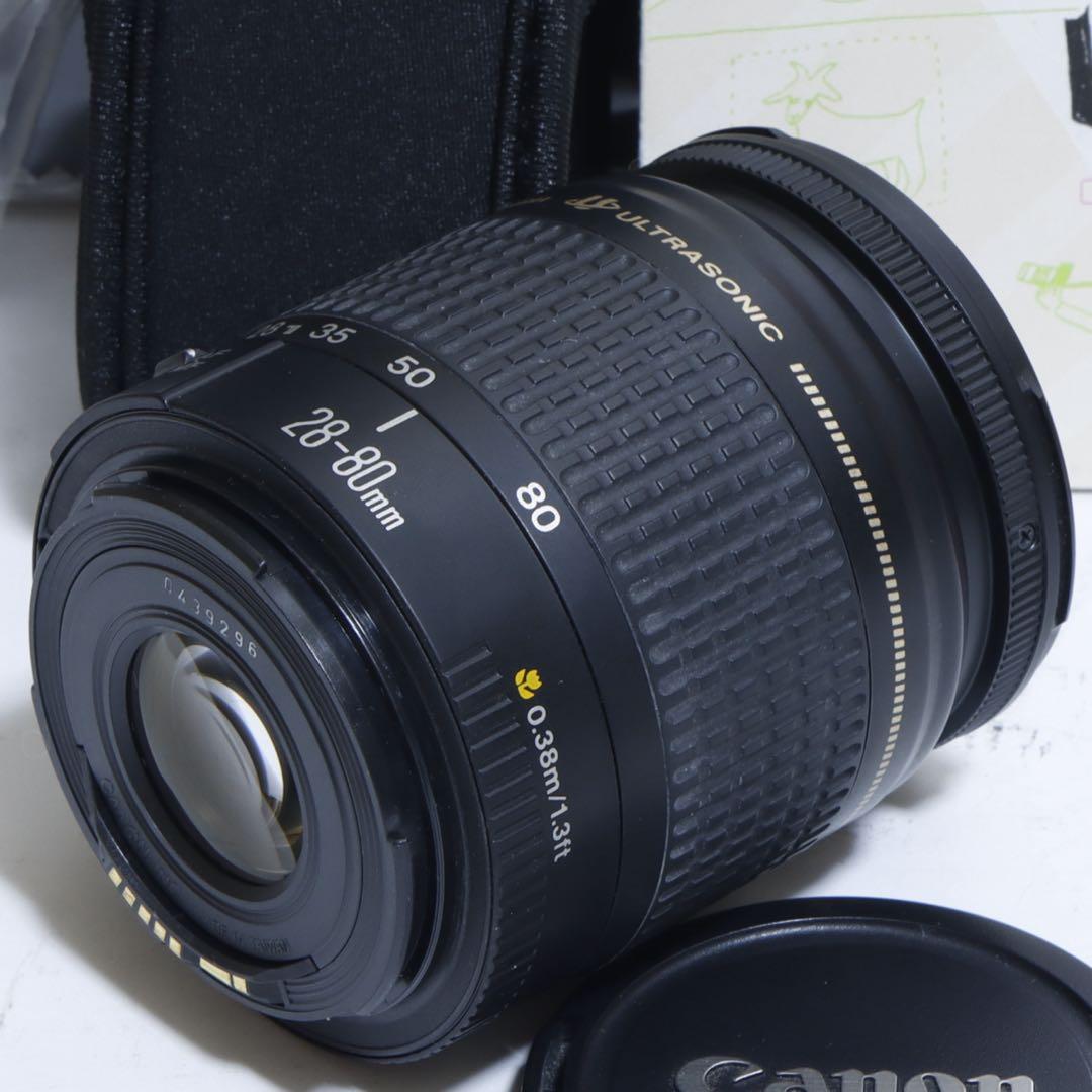 ★ スマホに送れる一眼レフ★定番機!!★キャノン EOS Kiss Xセット