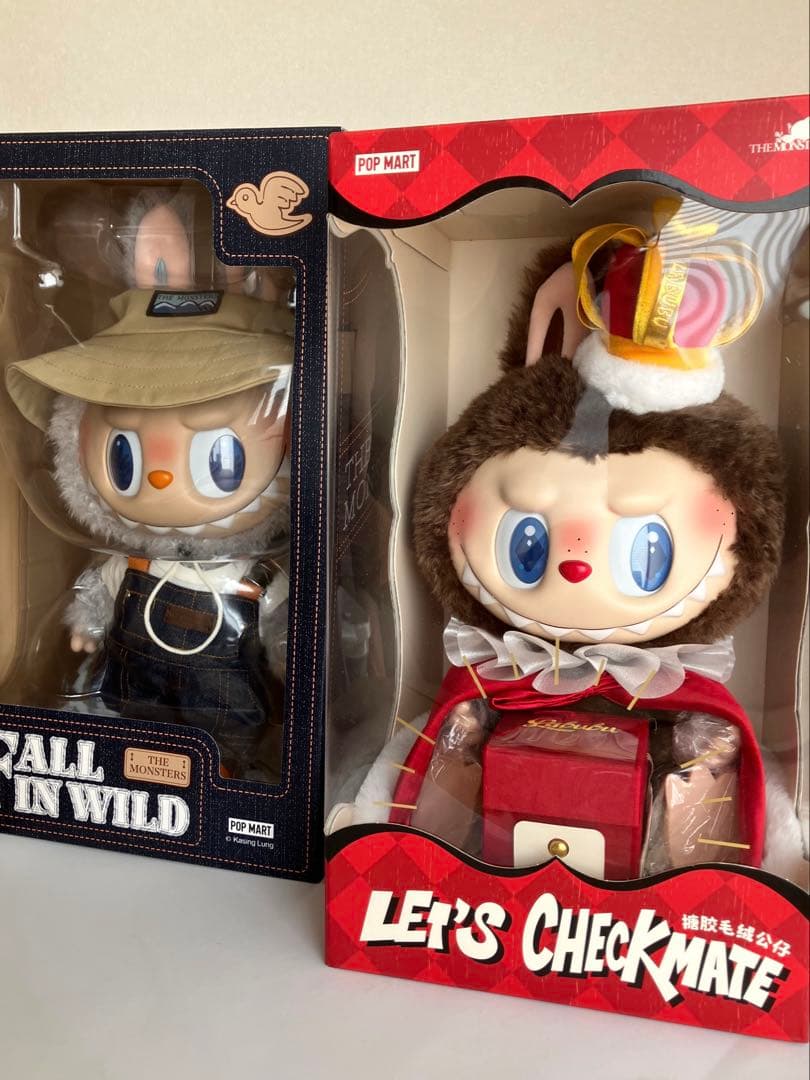 LABUBU THE MONSTERS ぬいぐるみ 2種類セット　ラブブ