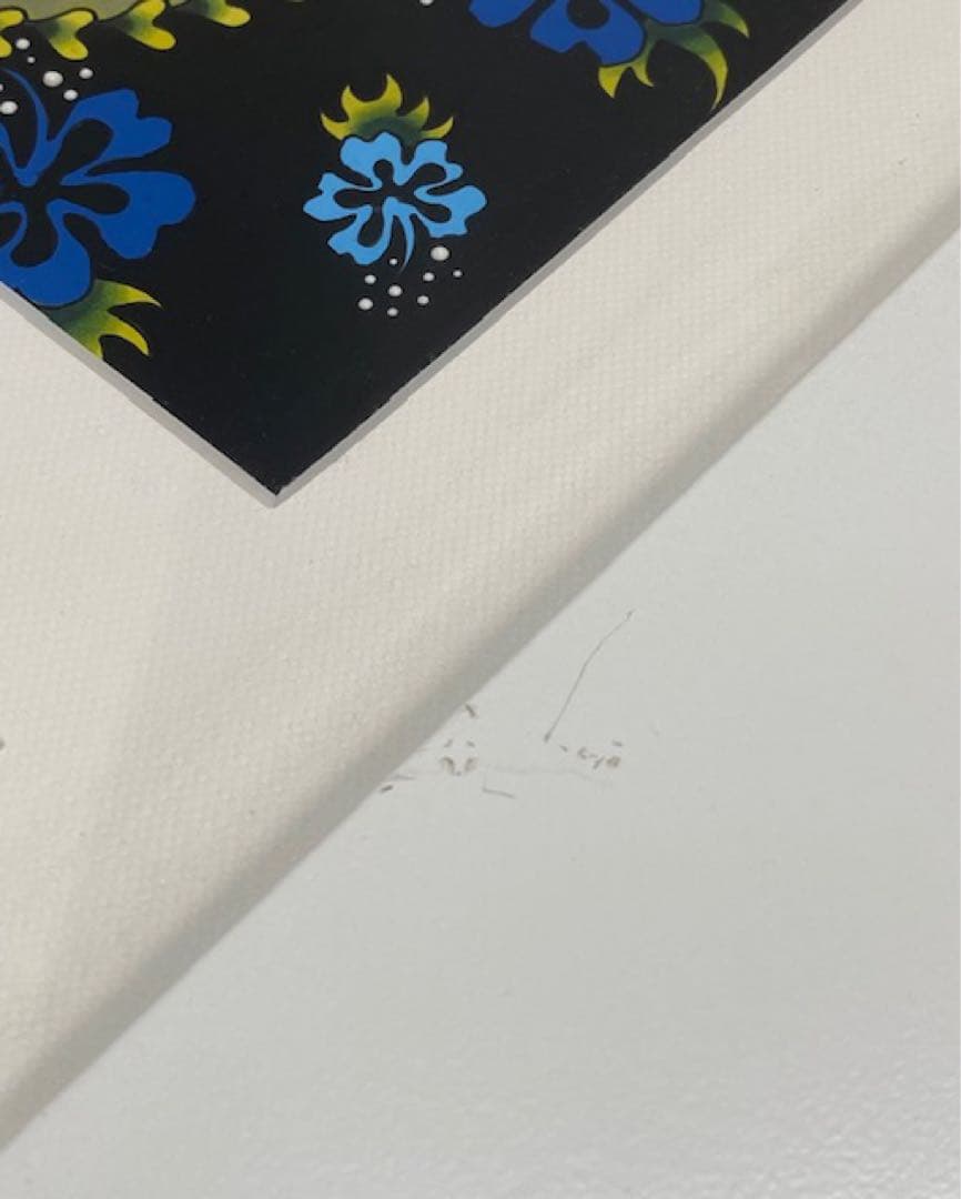 双子画家　岡本優　岡本修　油彩画　三連画　直筆サイン入り　25コ319