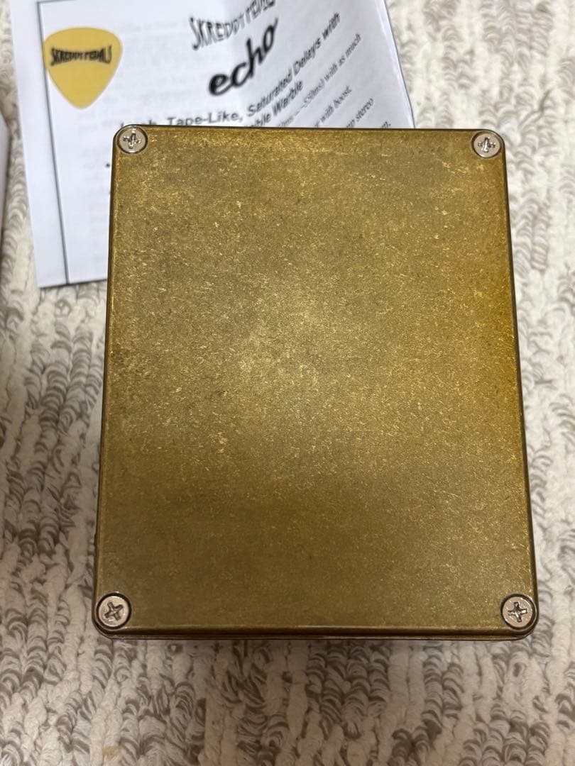 Skreddy Pedals Echo ギターエフェクター　強烈なエコー　箱説有