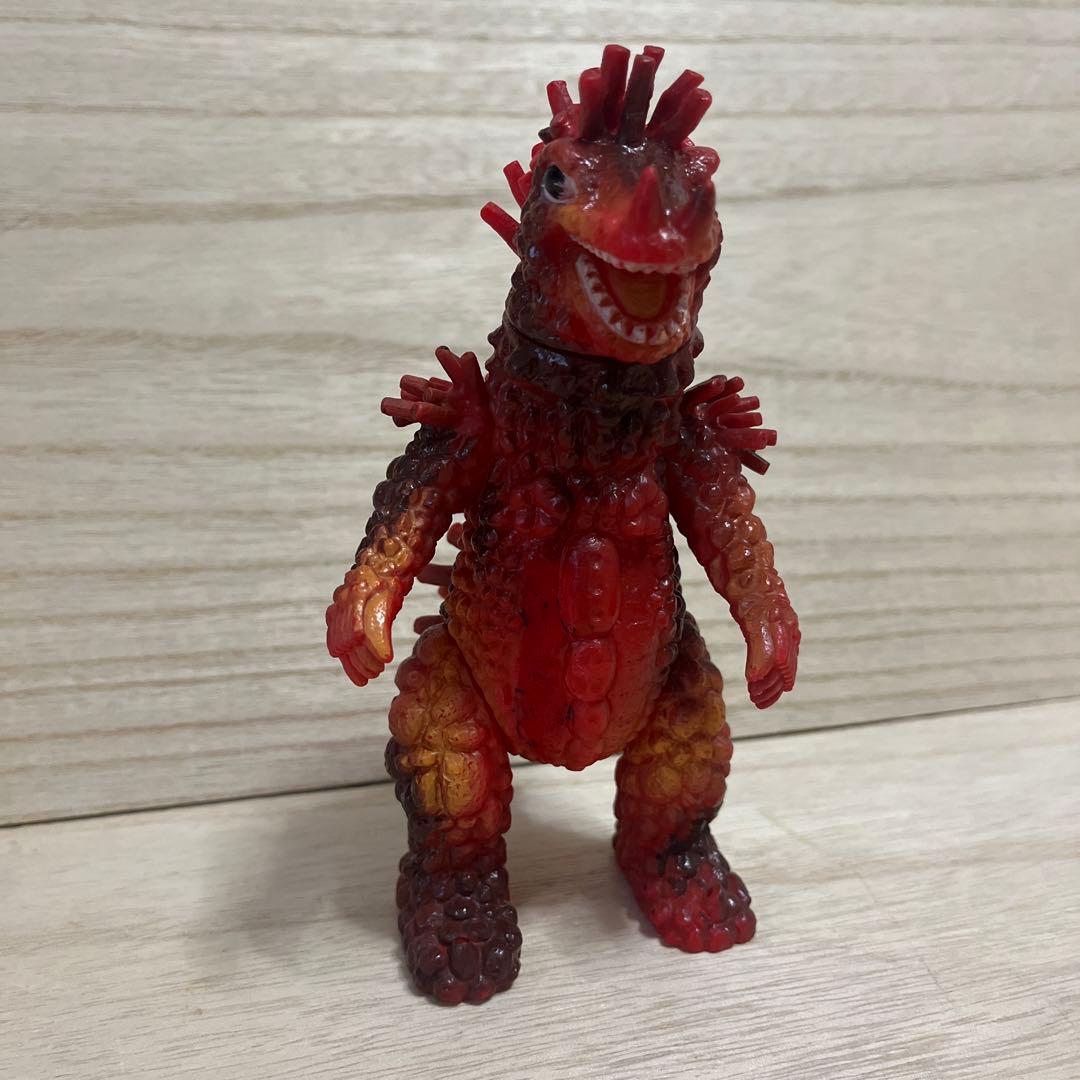 ベロクロン　ソフビ　ポピー　レトロ　キングザウルスシリーズ　足製