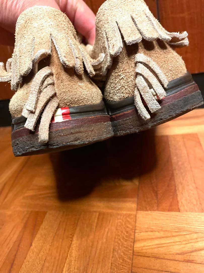 visvim スエードモカシン　(US9)