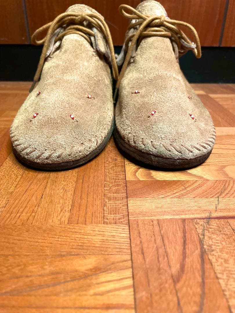 visvim スエードモカシン　(US9)