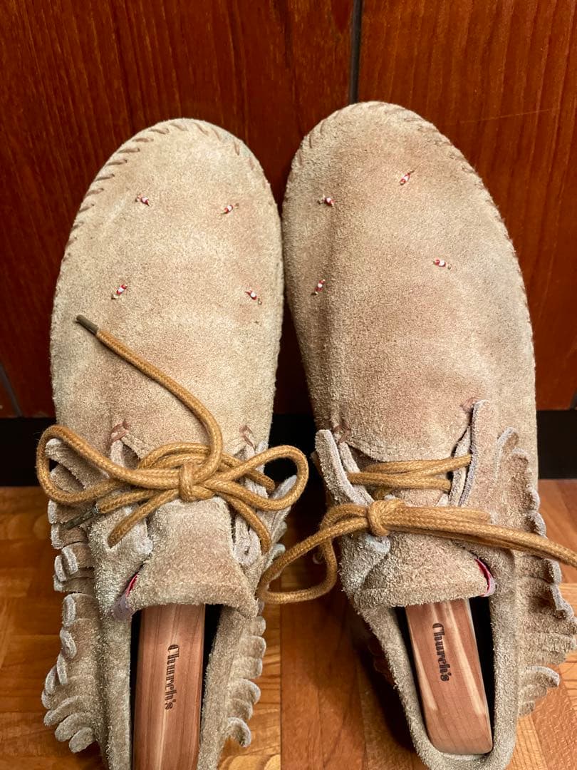 visvim スエードモカシン　(US9)