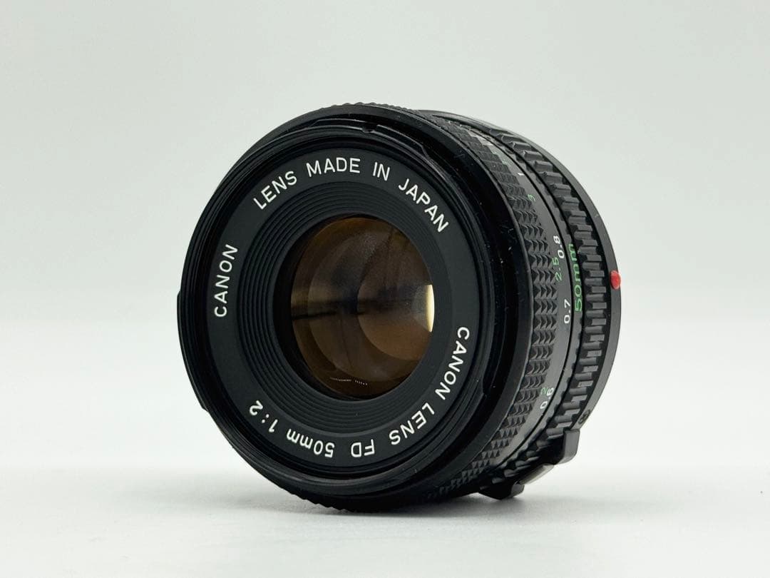 【完動品】CANON AV-1 + FD 50mm F2 一眼レフカメラ