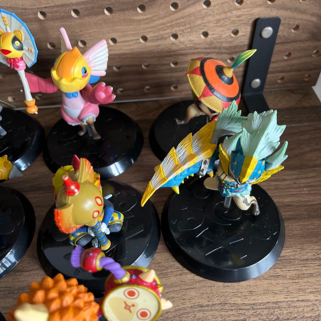 ★ モンスターハンター　オトモアイルー　フィギュア　22個セット