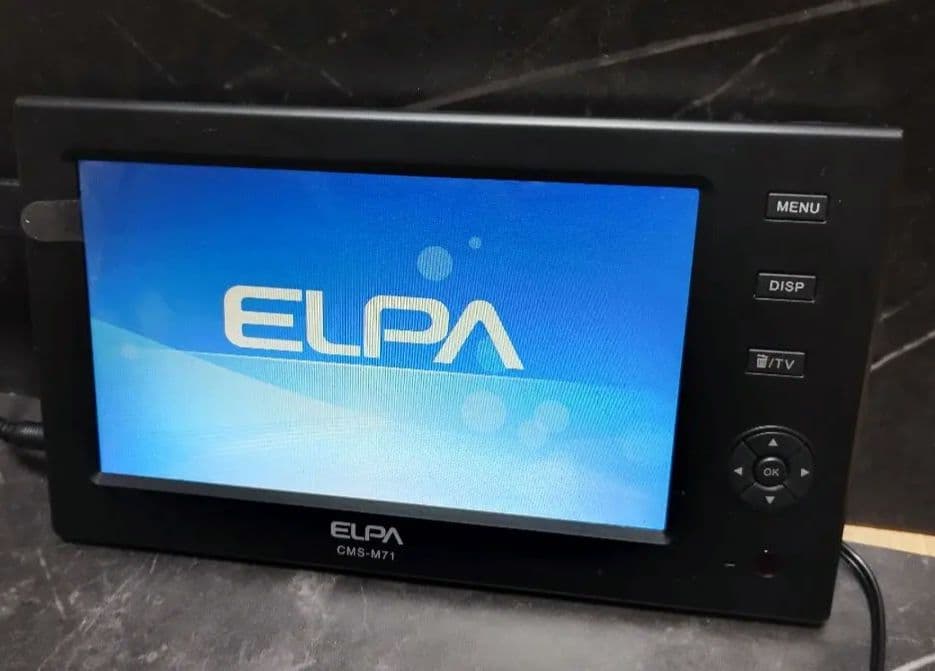 エルパ　ワイヤレスモニター＆カメラ　CMS-7110　中古作動品