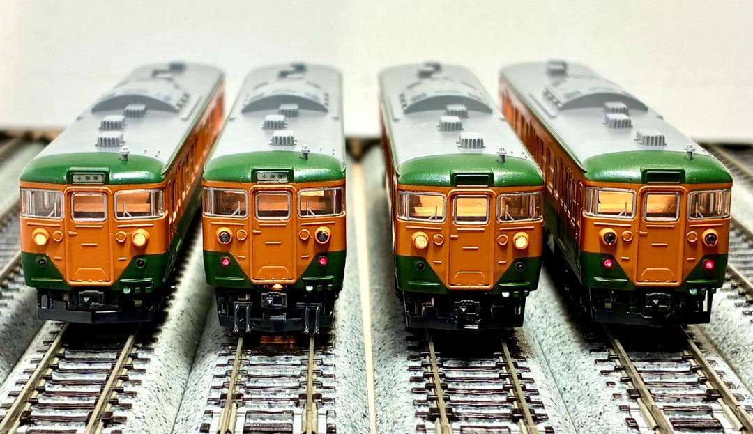 KATO 113系2000番台 東海道本線仕様 15両セット＊室内灯装備編成＊