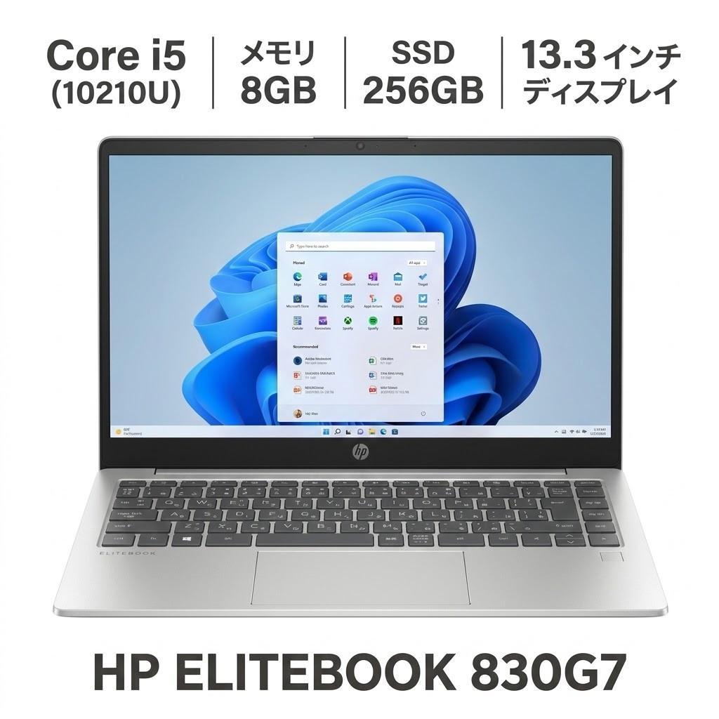 Windowsノート本体 HP ELITEBOOK830G7 / i5 (10210U) 1.6GHz