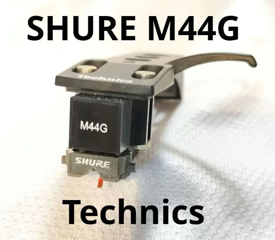 値下げ中 SHURE M44G カートリッジ　Technicsヘッドシェル