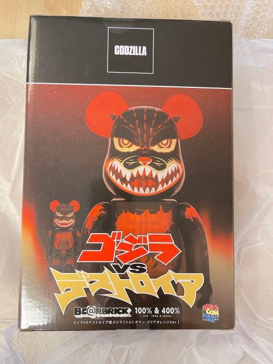BE@RBRICK ゴジラVSデストロイア1000%&400%100%セット