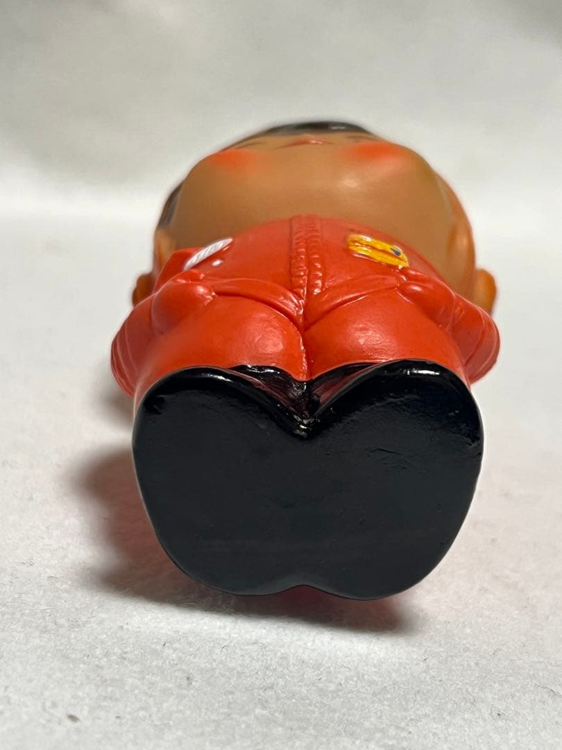 激レア　昭和レトロ　滋賀銀行　当時物　ソフビ　しがちゃん　貯金箱　宇宙服