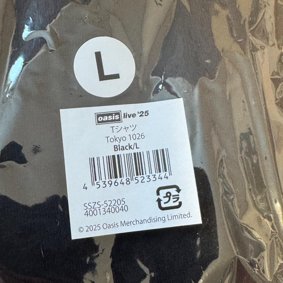 【翌日発送】oasis 開催地限定 Tシャツ 3点(Lサイズ) & A2ポスター