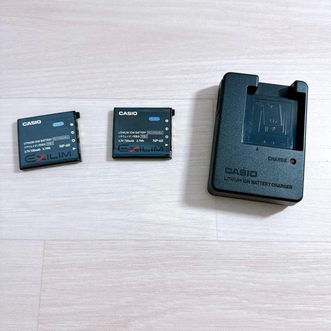 【箱付き動作品】CASIO EXILIM EX-FS10 デジタルカメラ