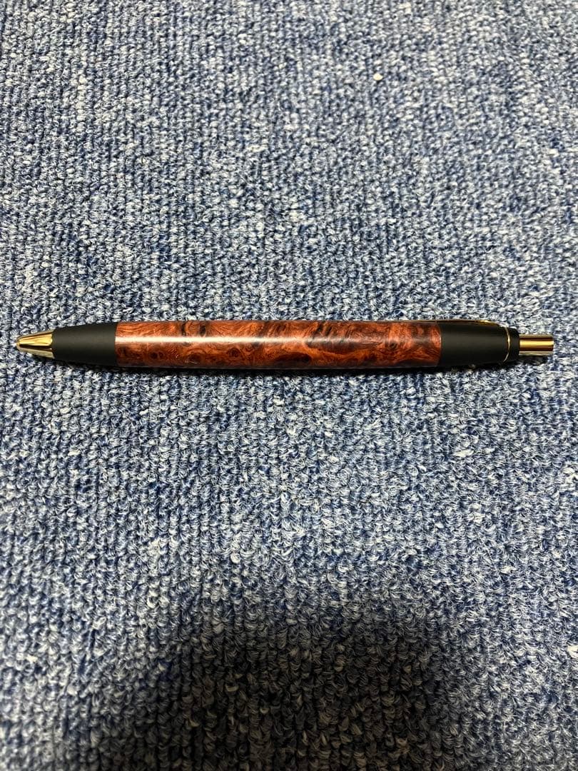 野原工芸　本店限定特上花梨瘤杢　スタンダードボールペン