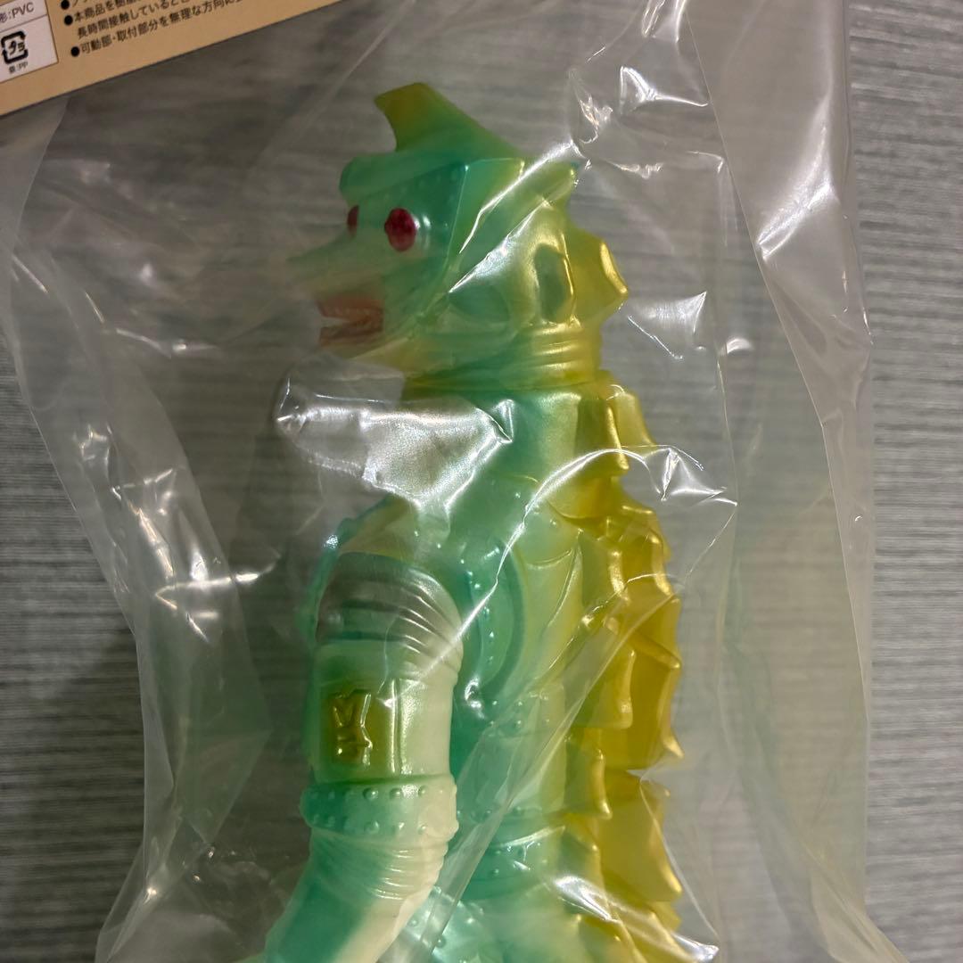 ブルマァク/ソフビ/メカゴジラ/蓄光グリーン/スタンダードサイズ