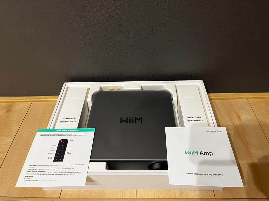 【新品級】 WIIM アンプ