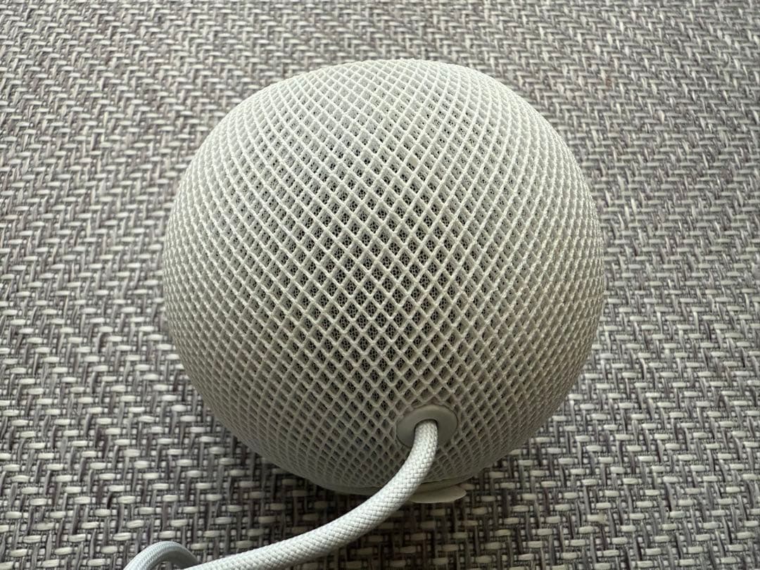 【黄ばみ・ヘコミ無し】Apple Pod mini ホワイト