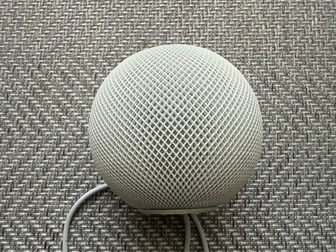 【黄ばみ・ヘコミ無し】Apple Pod mini ホワイト