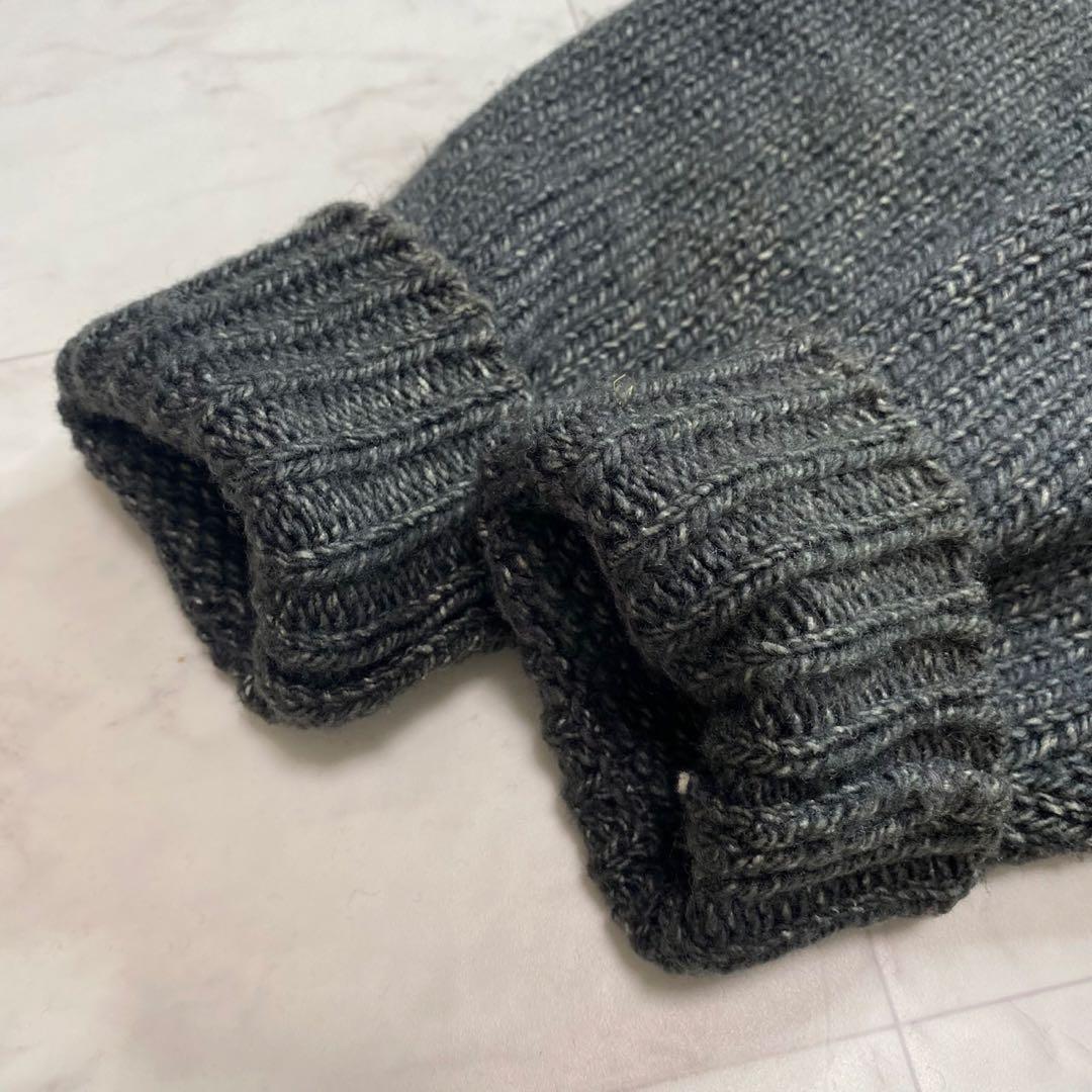 HUGO BOSS 大きいサイズ3XL ニットコート　ボアライナー付き　ブラウン