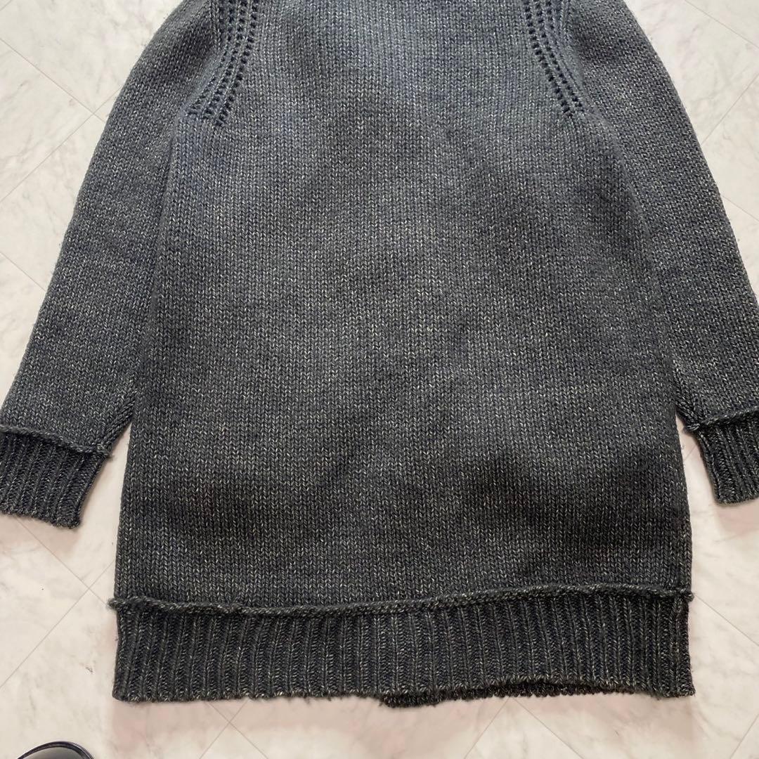 HUGO BOSS 大きいサイズ3XL ニットコート　ボアライナー付き　ブラウン