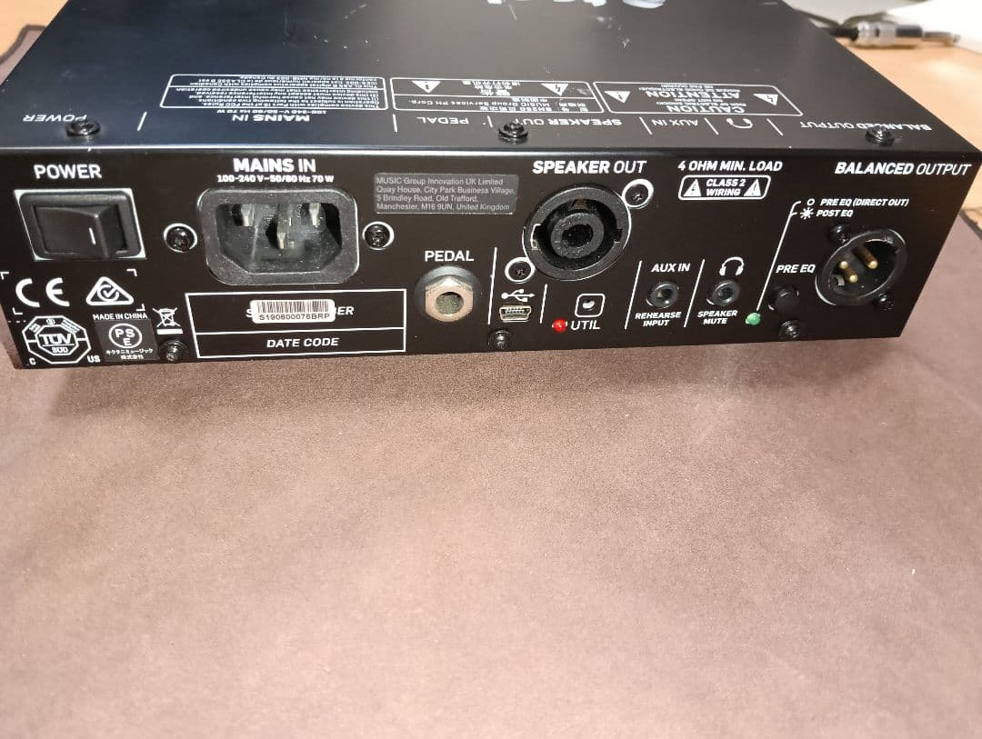 ベース tc electronic BH250