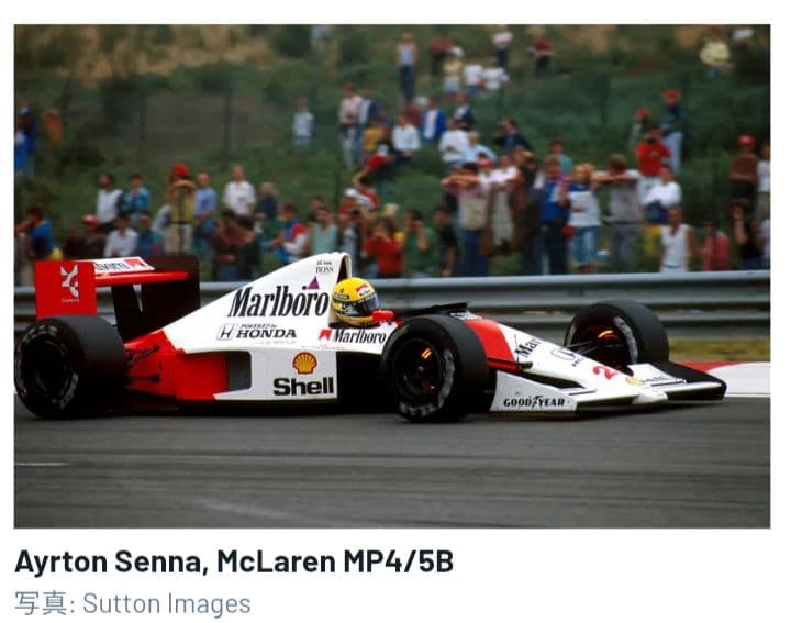 ミニチャンプス 1/18 F1 マクラーレン MP4/5B A.セナ リペイント